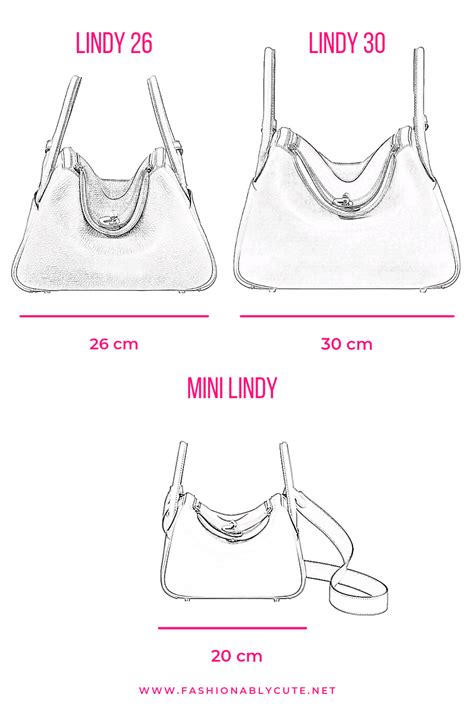 hermes packet size|An Hermes Lindy Size Guide .